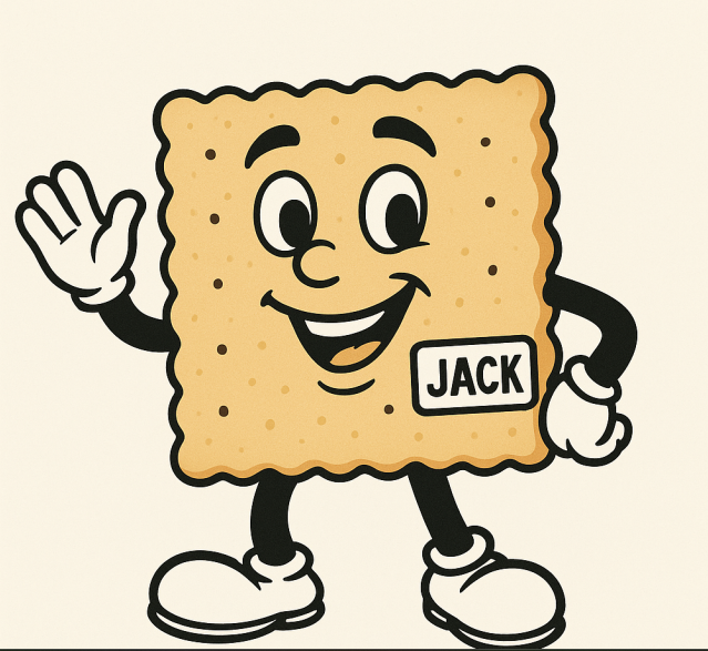CrackerJacked Snacks logo